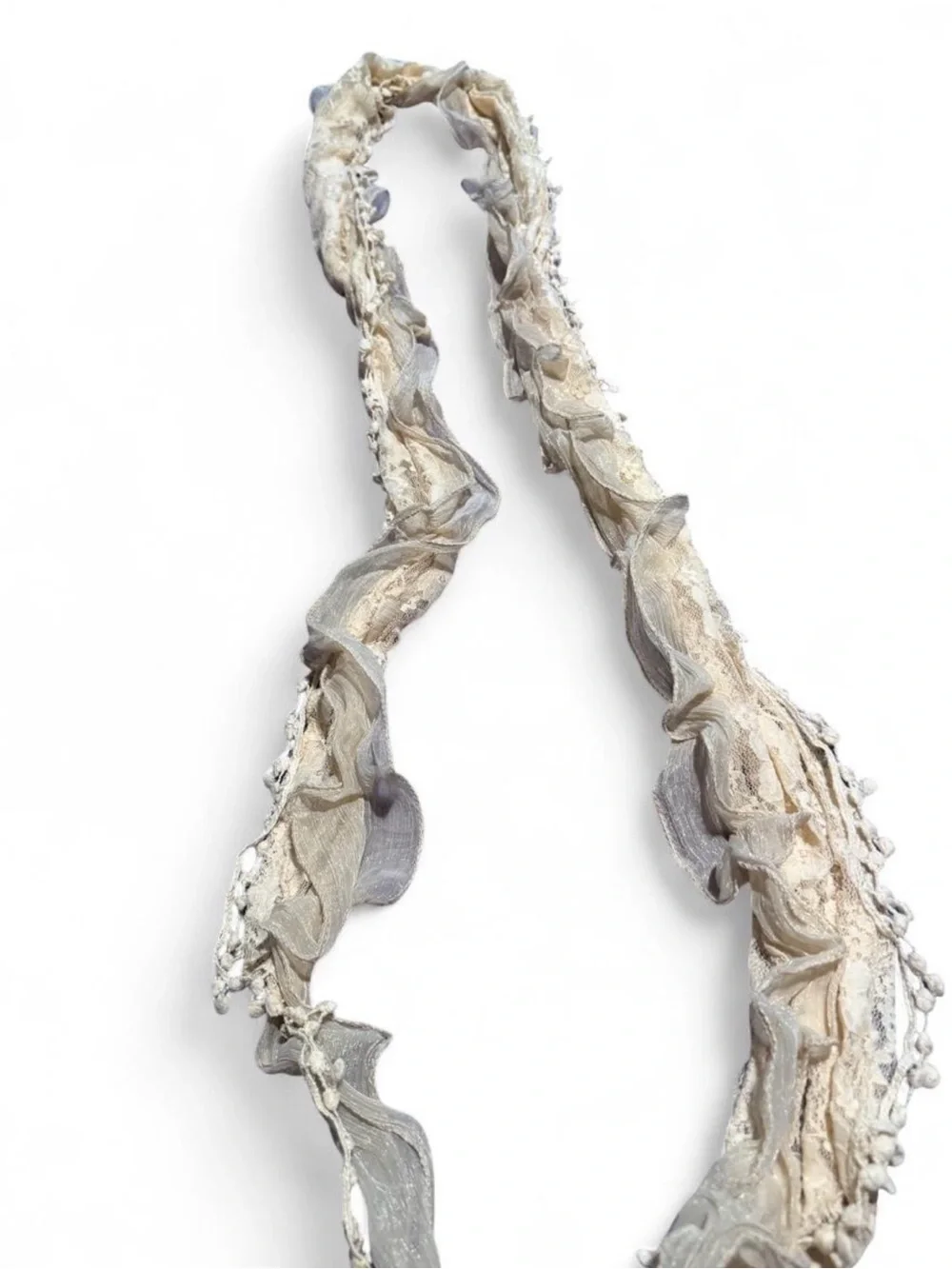 Lightweight Cream lace Women's Scarf